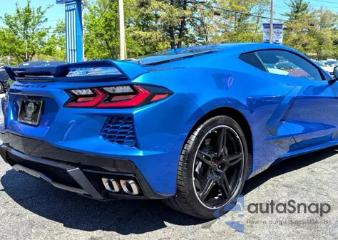 2021 Chevrolet Corvette Stingray 3Lt из США, поврежденный, VIN 1G1YC2D43M5118XXX